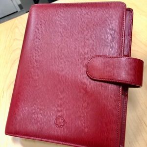 Notebook Montblanc unisex leather